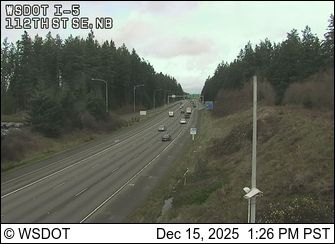 Everett: I-5 at MP 187.9: 112th St SW, NB