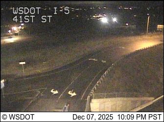 Lowell: I-5 at MP 192.6: 41st St