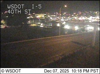 Lowell: I-5 at MP 192.7: 40th St