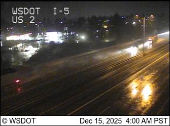 Everett: I-5 at MP 193.9: US 2 Interchange