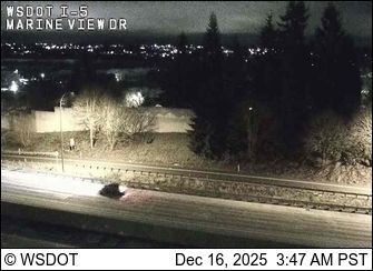 Everett: I-5 at MP 194.6: Marine View Dr