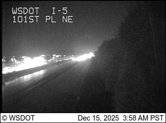 Everett: I-5 at MP 201.5: 101st Pl NE