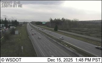 Granite Falls: I-5 at MP 205: 156th St NE