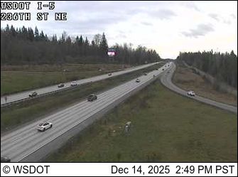 Silvana: I-5 at MP 210.3: 236th St NE