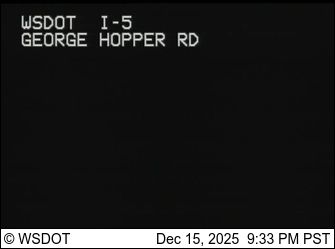 Burlington: I-5 at MP 228.8: George Hopper Rd