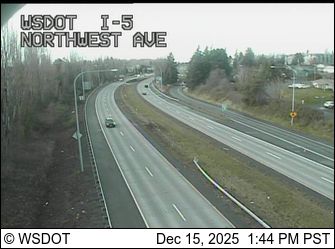 Bellingham: I-5 at MP 256.8: Northwest Ave