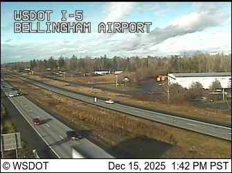 Bellingham: I-5 at MP 258.5 - Airport