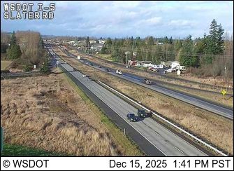Bellingham: I-5 at MP 260.1: Slater Rd