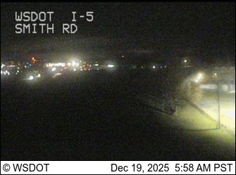 Bellingham: I-5 at MP 261.3: Smith Rd