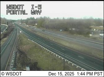 Bellingham: I-5 at MP 263.6: Portal Way