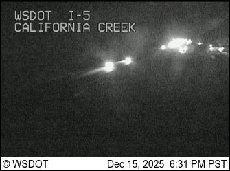 Ferndale: I-5 at MP 266.8: California Creek