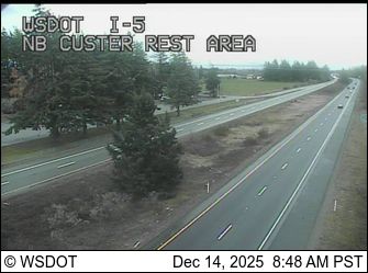 Custer: I-5 at MP 267.7: NB - Rest Area