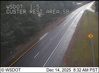 Custer: I-5 at MP 269.2: SB - Rest Area South