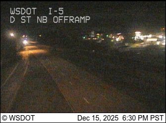 Blaine: I-5 at MP 276.1: D St Offramp