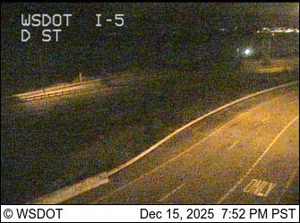 Blaine: I-5 at MP 276.2: D St