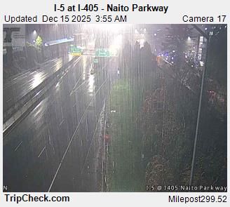 Portland: I-5 at I-405 - Naito Parkway