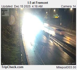 Portland: I-5 at Fremont
