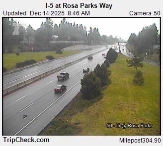 Piedmont: I-5 at Rosa Parks Way