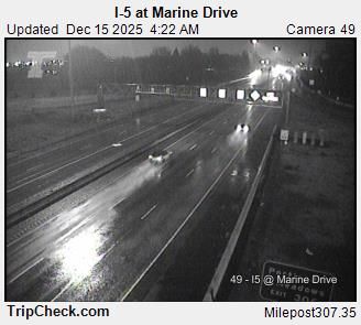 Portland: I-5 at Marine Drive