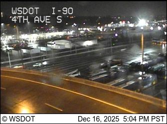 Seattle: I-90 at MP 2: 4th Ave S, EB
