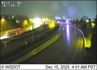 Seattle: I-90 at MP 3.1: 18th Ave S (Near Rainier Ave)