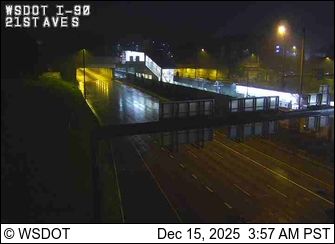 Seattle: I-90 at MP 3.4: 21st Ave S