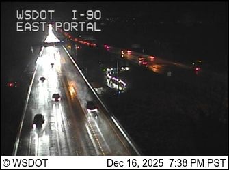 Bakersfield: I-90 at MP 4.2: East Portal, Mt Baker Tunnel