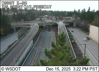 Beaumont: I-90 at MP 7.1: Island Crest Way