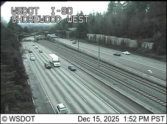 Mercer Island: I-90 at MP 7.5: Shorewood West