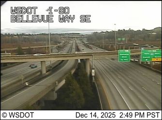 Burien: I-90 at MP 9.2: Bellevue Way SE