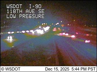 Bellevue: I-90 at MP 9.7: 118th Ave SE