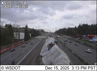Bellevue: I-90 at MP 10.4: 133rd Ave SE