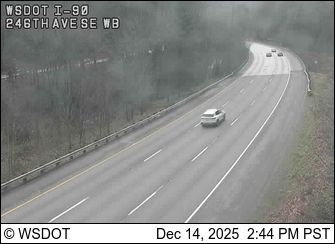 Issaquah › West: I-90 at MP 18.6: 246th Ave SE, WB
