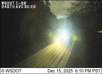 Issaquah › East: I-90 at MP 18.8: 246th Ave SE, EB