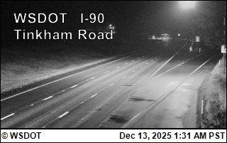 Bandera: I-90 at MP 45.2: Tinkham Road