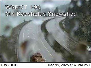Hyak: I-90 at MP 57.7: Old Keechelus Snow Shed