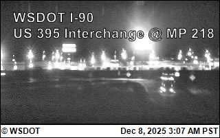 Ritzville › West: I-90 at MP 220: US 395 Interchange