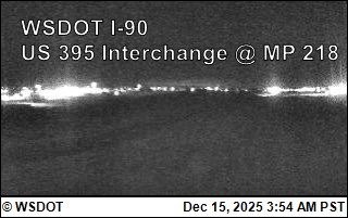 Ritzville › West: I-90 at MP 220: US 395 Interchange