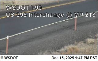 Ritzville › West: I-90 at MP 220: US 395 Interchange