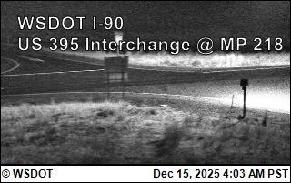 Ritzville › West: I-90 at MP 220: US 395 Interchange
