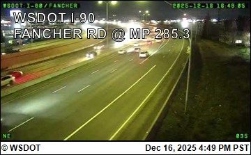 Liberty Lake: I-90 at MP 284.5: Fancher Rd