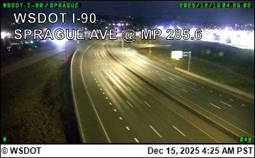 Liberty Lake: I-90 at MP 285.5: Sprague Ave