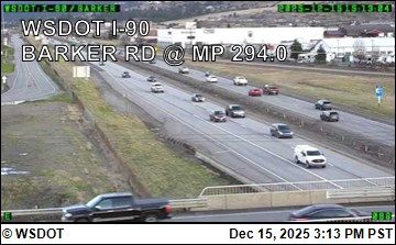 Liberty Lake: I-90 at MP 293.9: Barker Rd