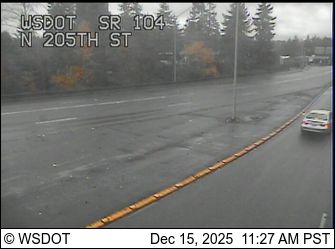 Edmonds: SR 104 at MP 28.7: N 205th St