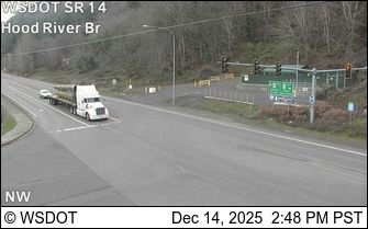 White Salmon: SR 14 at MP 65: Hood River Bridge