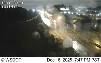 Fircrest: SR 16 at MP 2.5: South 19th St