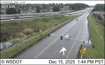 Fircrest: SR 16 at MP 3.6: Sixth Ave