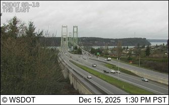Tacoma: SR 16 at MP 4.7 - Narrows Bridge, Eastside