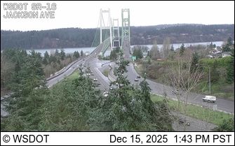 Tacoma: SR 16 at MP 4.7: Jackson