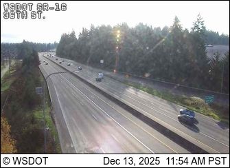 Fife: SR 16 at MP 9.7: 36th Street